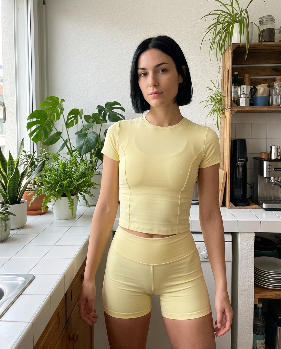 Romy V. wearing the Butter Glow Sculpt Set