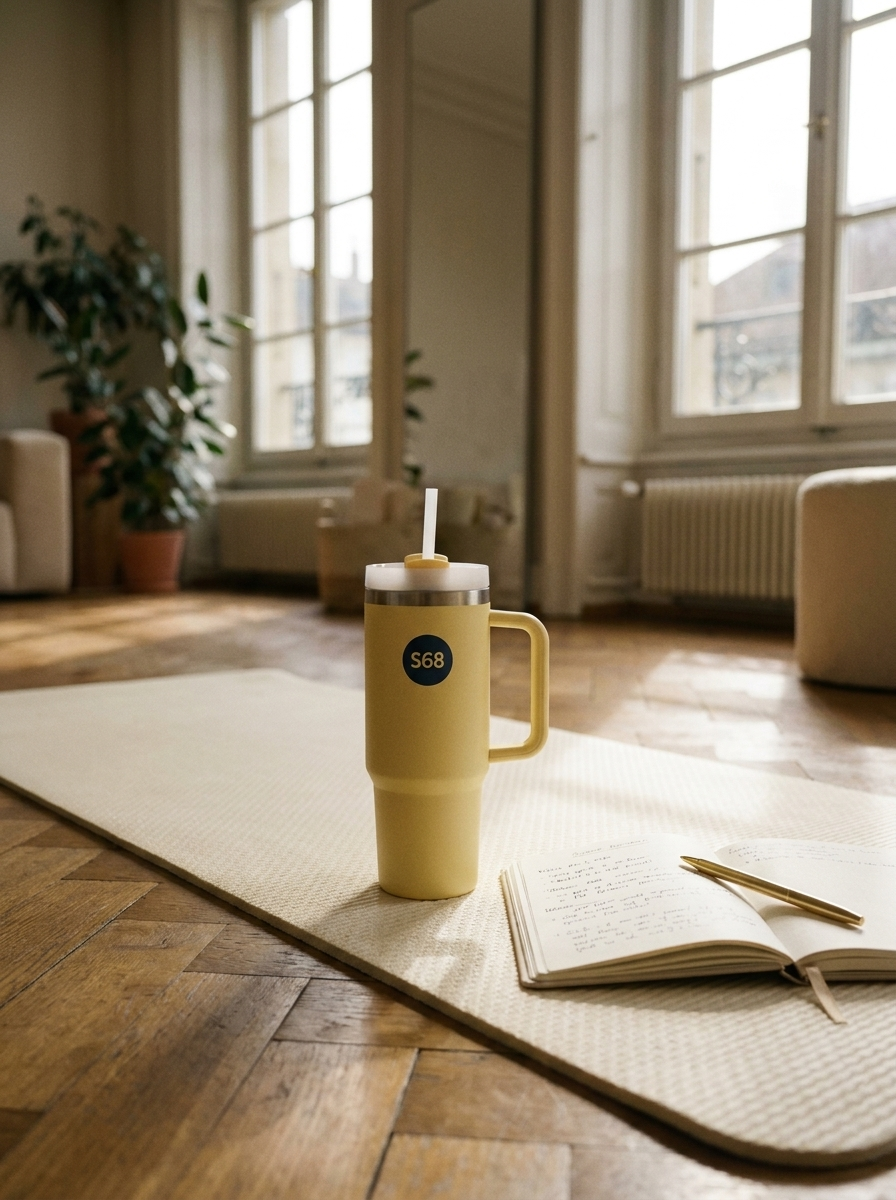 S68 Spring Cup — sun-flooded Geneva studio (in the wild)