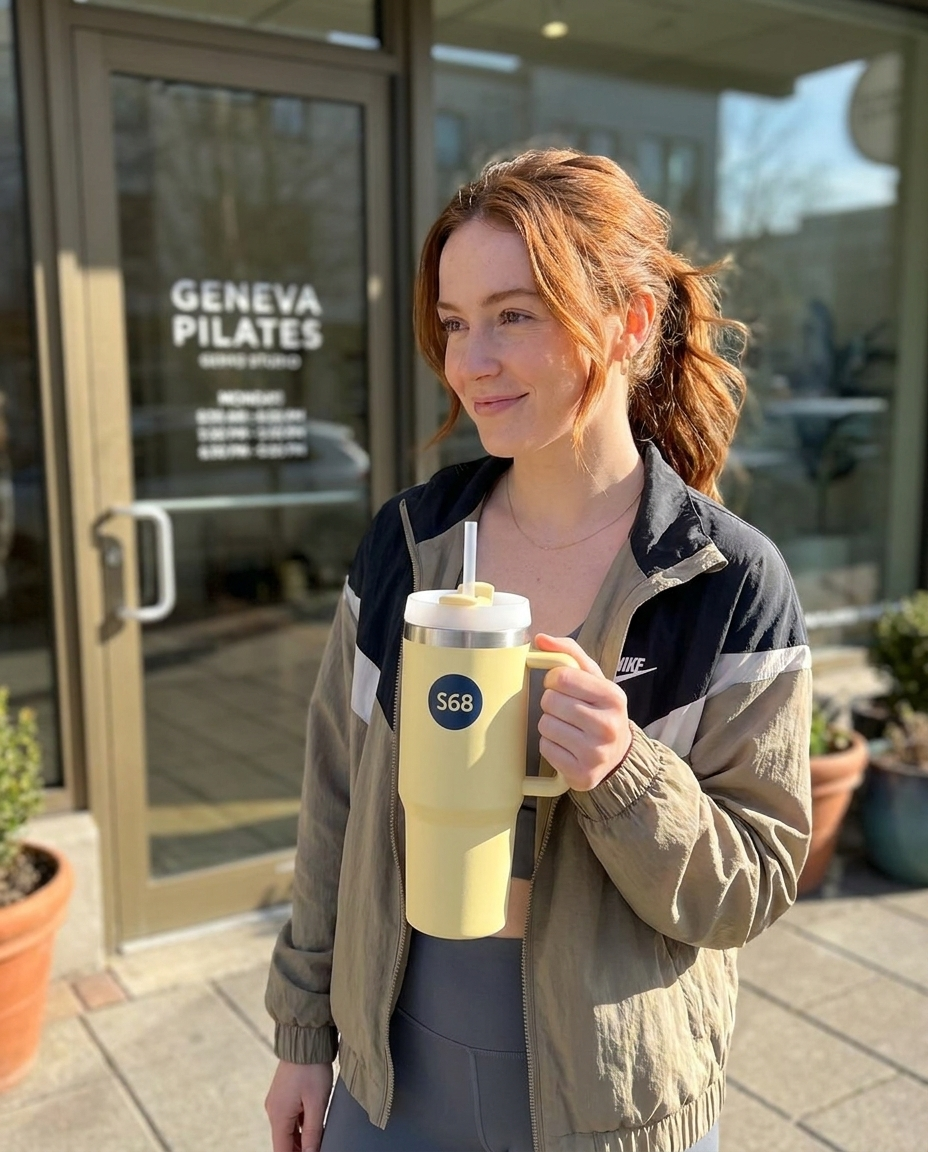 Caroline H. wearing the S68 Spring Cup