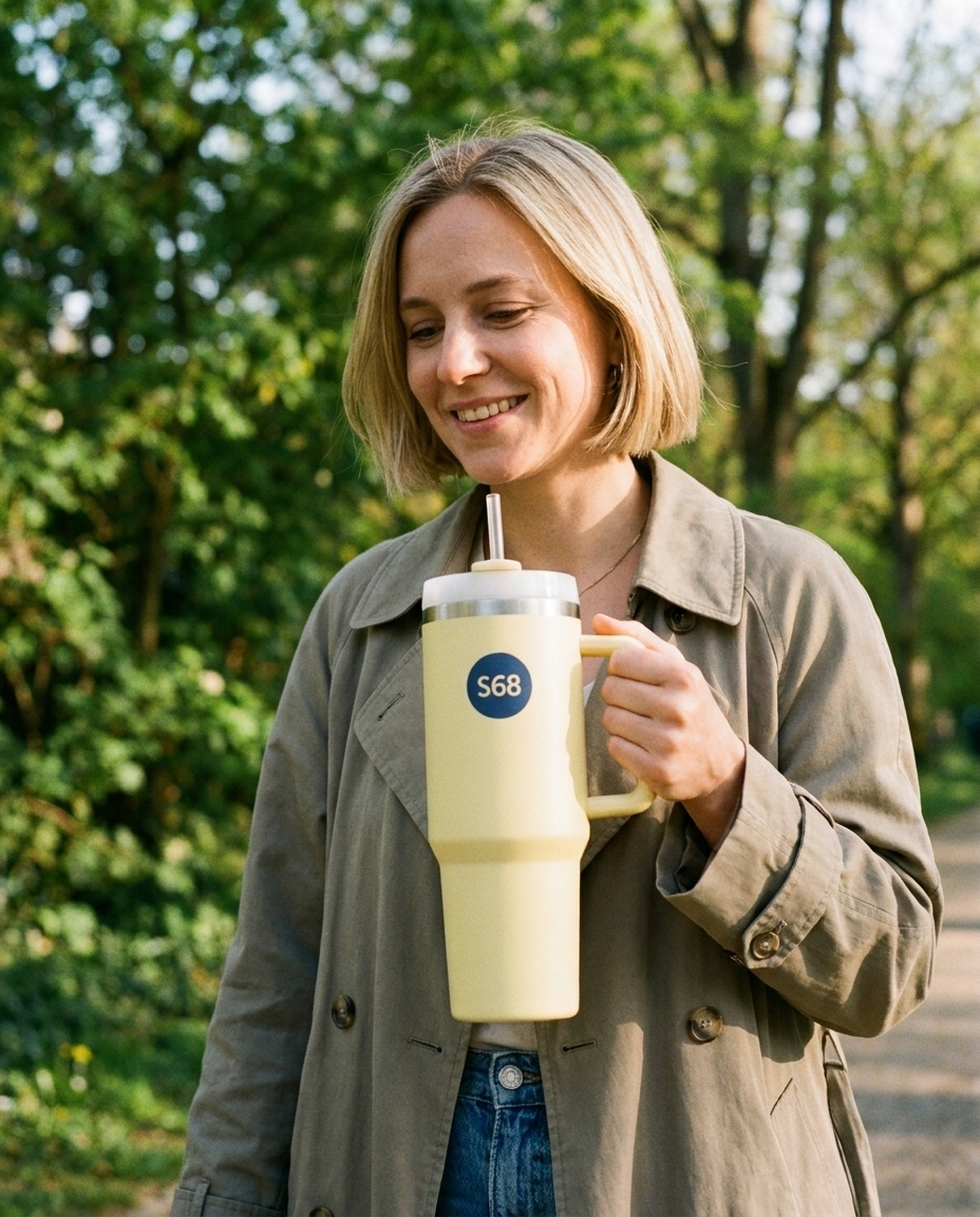 Eline V. wearing the S68 Spring Cup