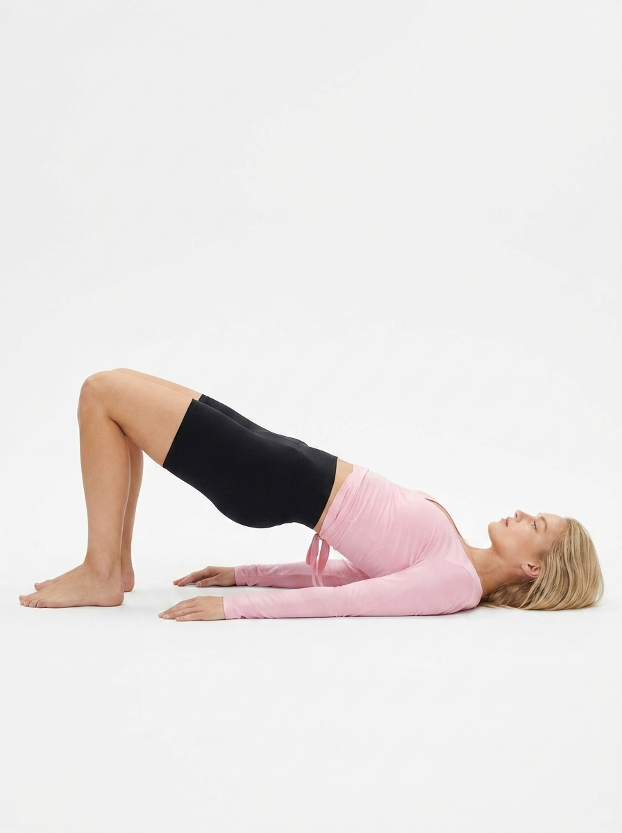 Wrap Top — pilates bridge pose